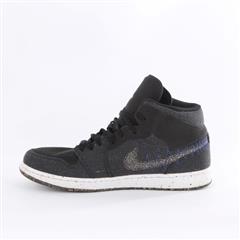 Air Jordan 1 Mid SE Crater Black DM3529-001 Sneakers Men Size 13